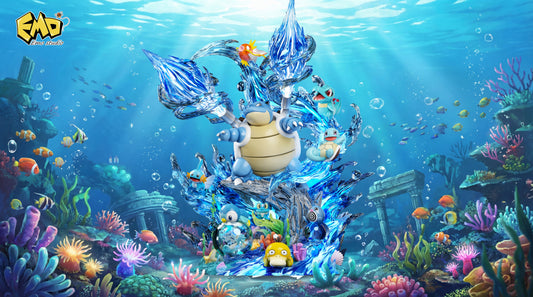 EMO STUDIO - POKEMON ECOLOGY SERIES 1. WATER TYPE POKEMON 2