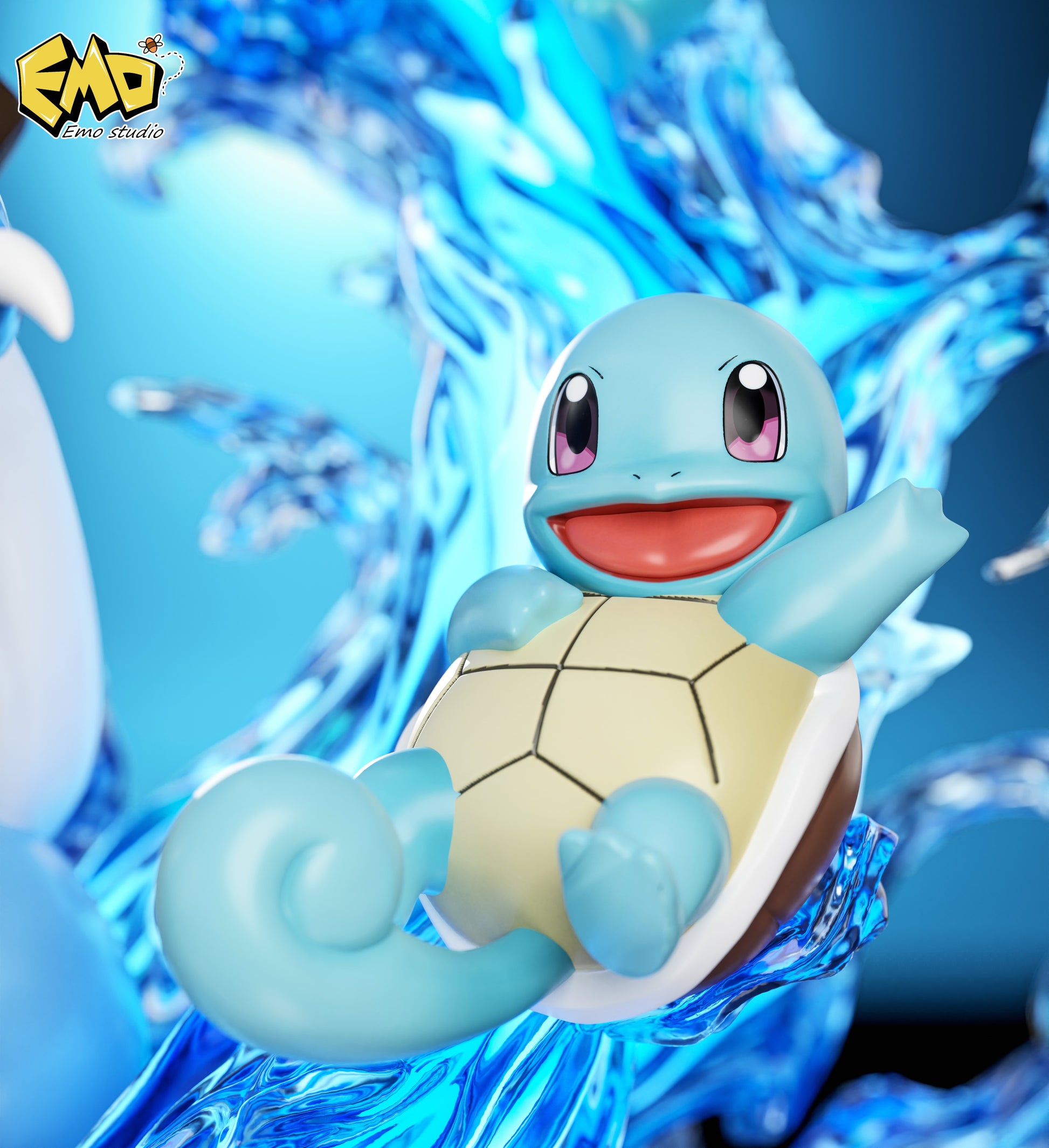EMO STUDIO - POKEMON ECOLOGY SERIES 1. WATER TYPE POKEMON 9