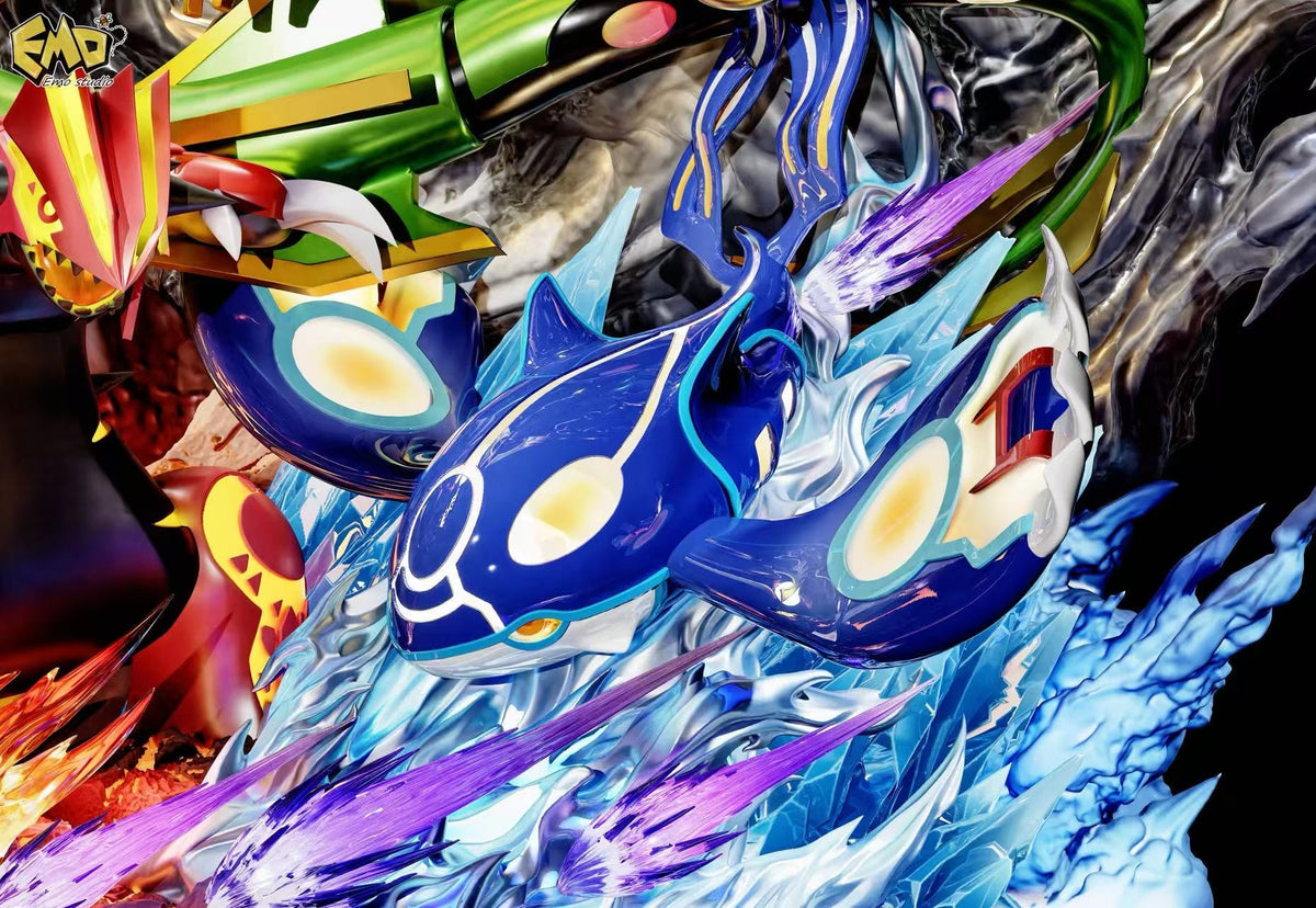 EMO STUDIO - POKEMON LEGENDARY SERIES 2. MEGA RAYQUAZA, PRIMAL GROUDON AND PRIMAL KYOGRE 2