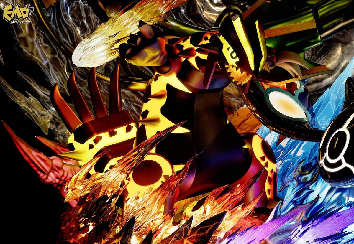 EMO STUDIO - POKEMON LEGENDARY SERIES 2. MEGA RAYQUAZA, PRIMAL GROUDON AND PRIMAL KYOGRE 4