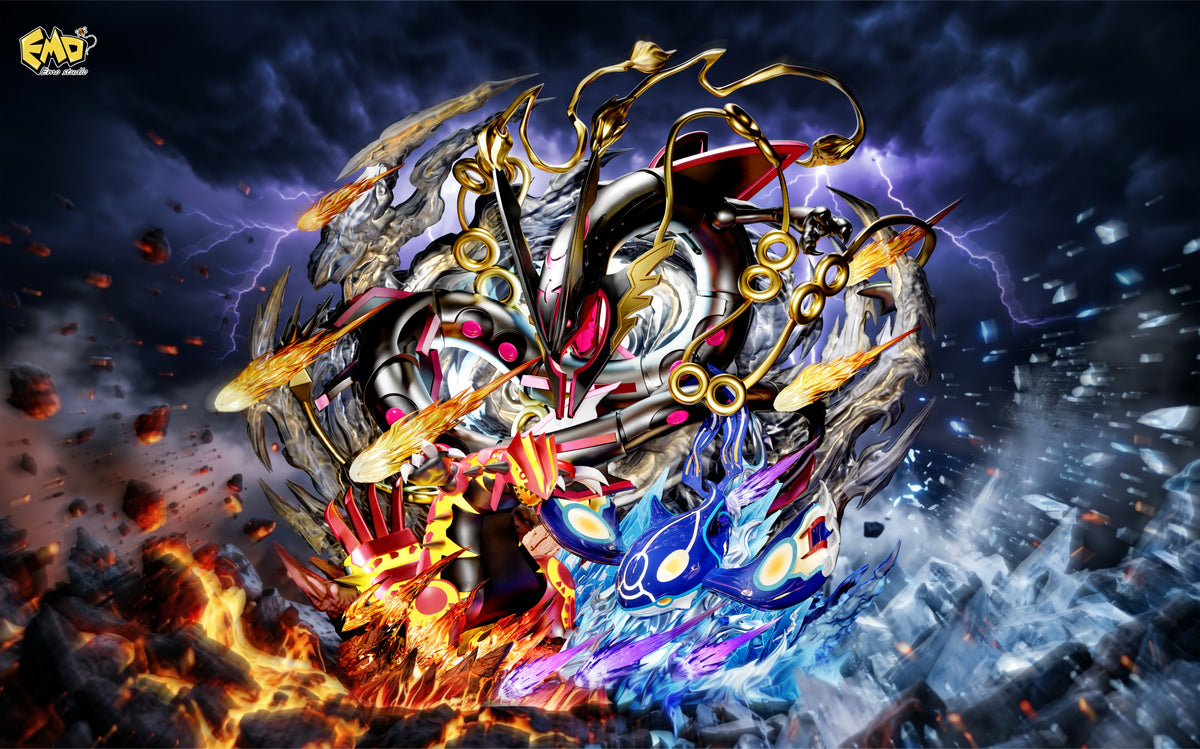 EMO STUDIO - POKEMON LEGENDARY SERIES 2. MEGA RAYQUAZA, PRIMAL GROUDON AND PRIMAL KYOGRE 8