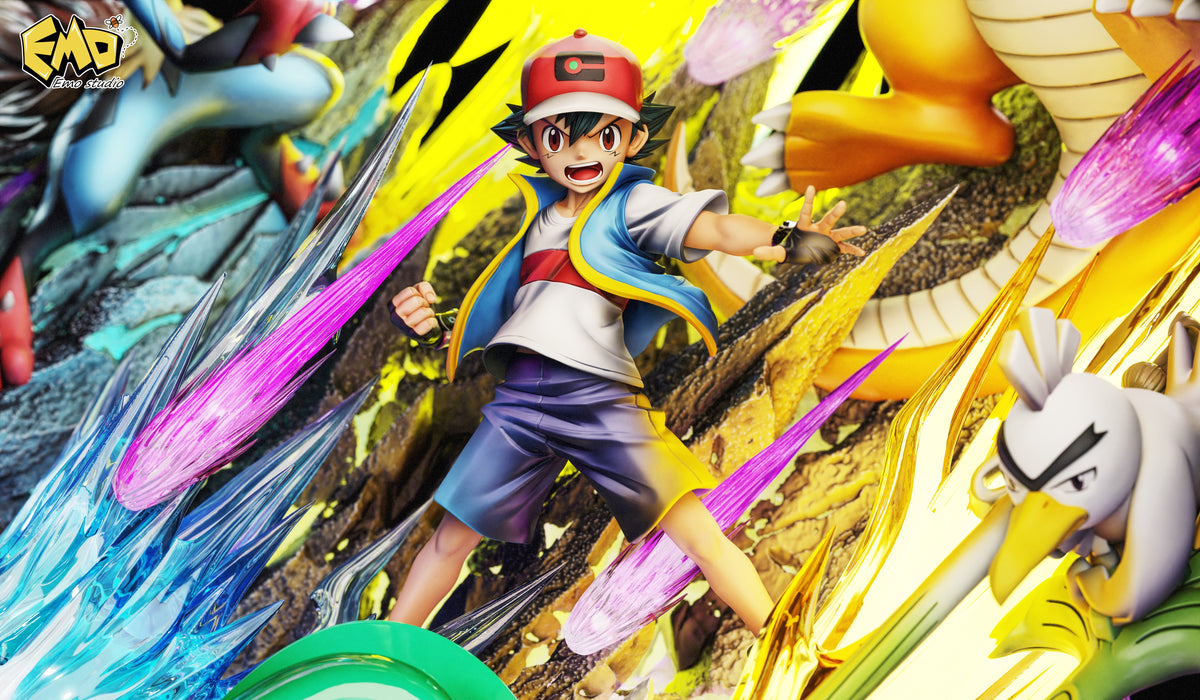 EMO STUDIO - POKEMON MASTERS EIGHT SERIES 4. ASH KETCHUM 2