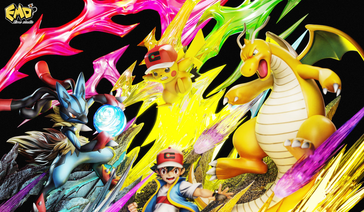 EMO STUDIO - POKEMON MASTERS EIGHT SERIES 4. ASH KETCHUM 3