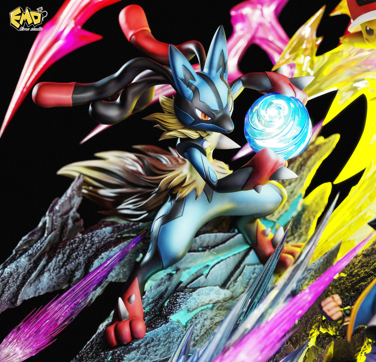 EMO STUDIO - POKEMON MASTERS EIGHT SERIES 4. ASH KETCHUM 7