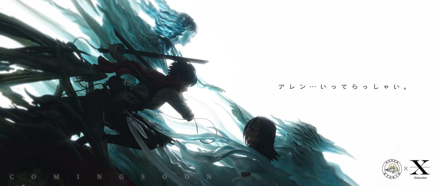 EXECUTION x CEDAR STUDIO - ATTACK ON TITAN FAREWELL EREN, MIKASA VS EREN 1