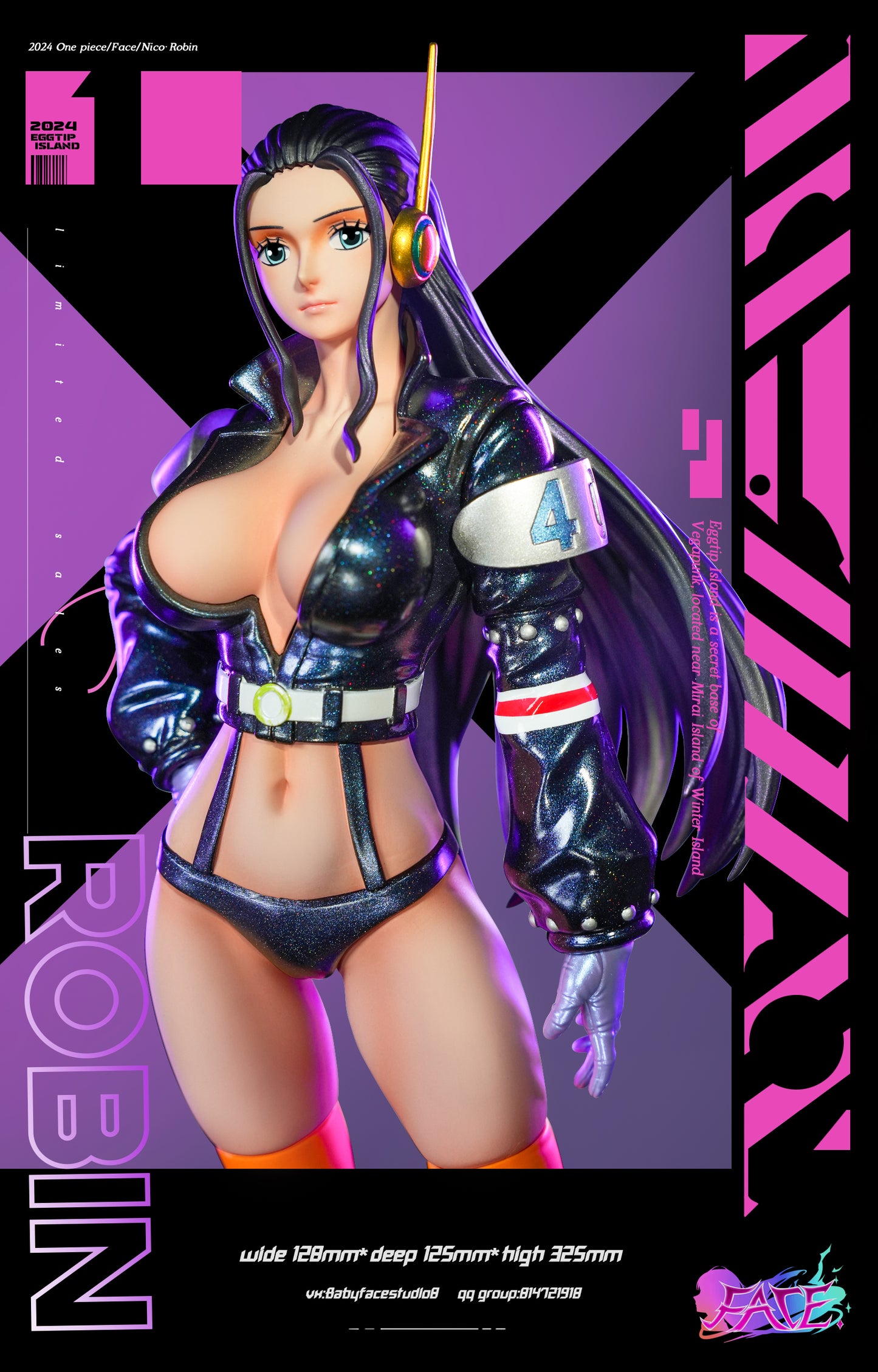 FACE STUDIO – ONE PIECE: EGGHEAD ARC SERIES 1. NICO ROBIN [SOLD OUT]