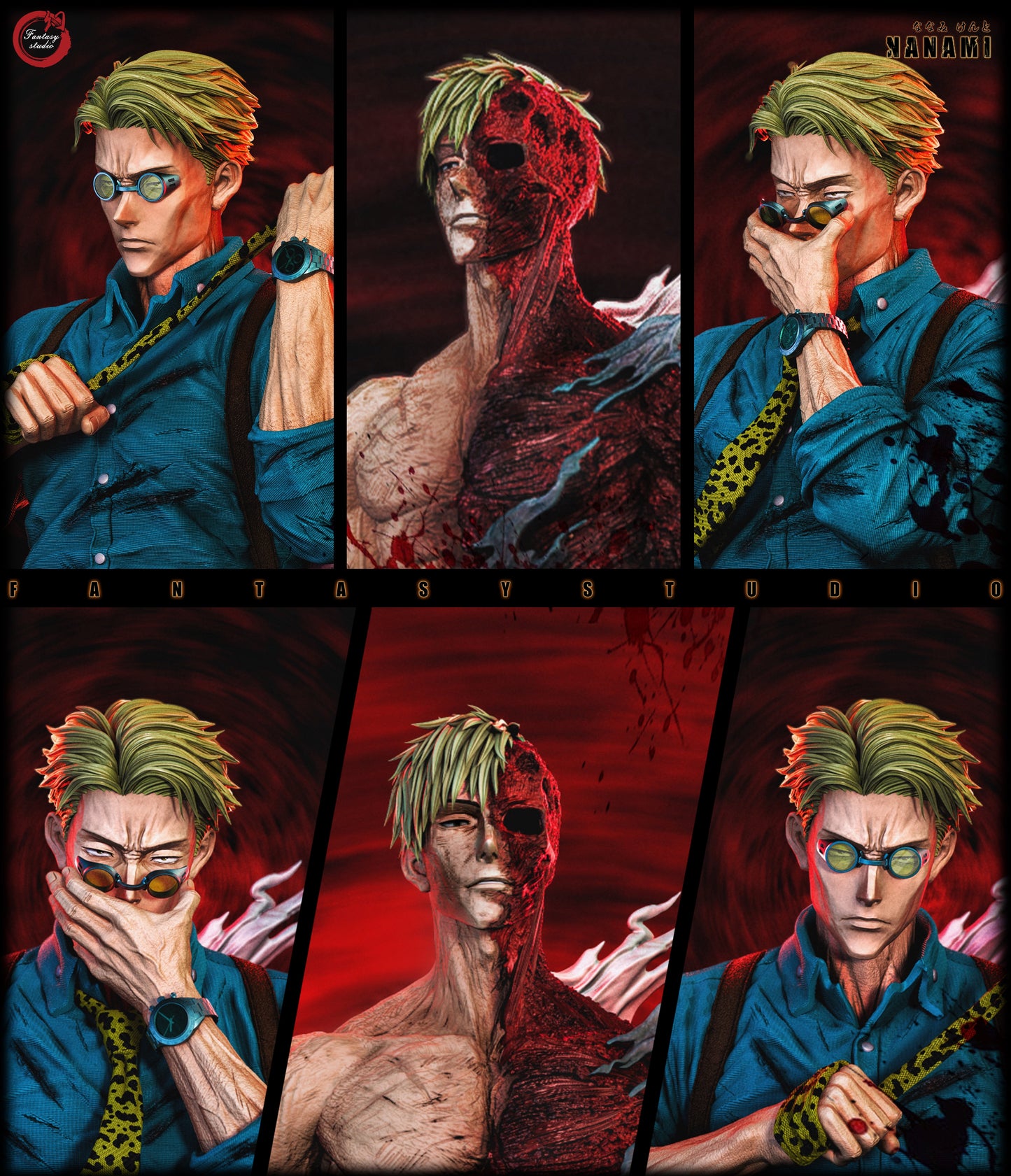 FANTASY STUDIO – JUJUTSU KAISEN: 1. KENTO NANAMI DYING FLASHBACK [SOLD OUT]