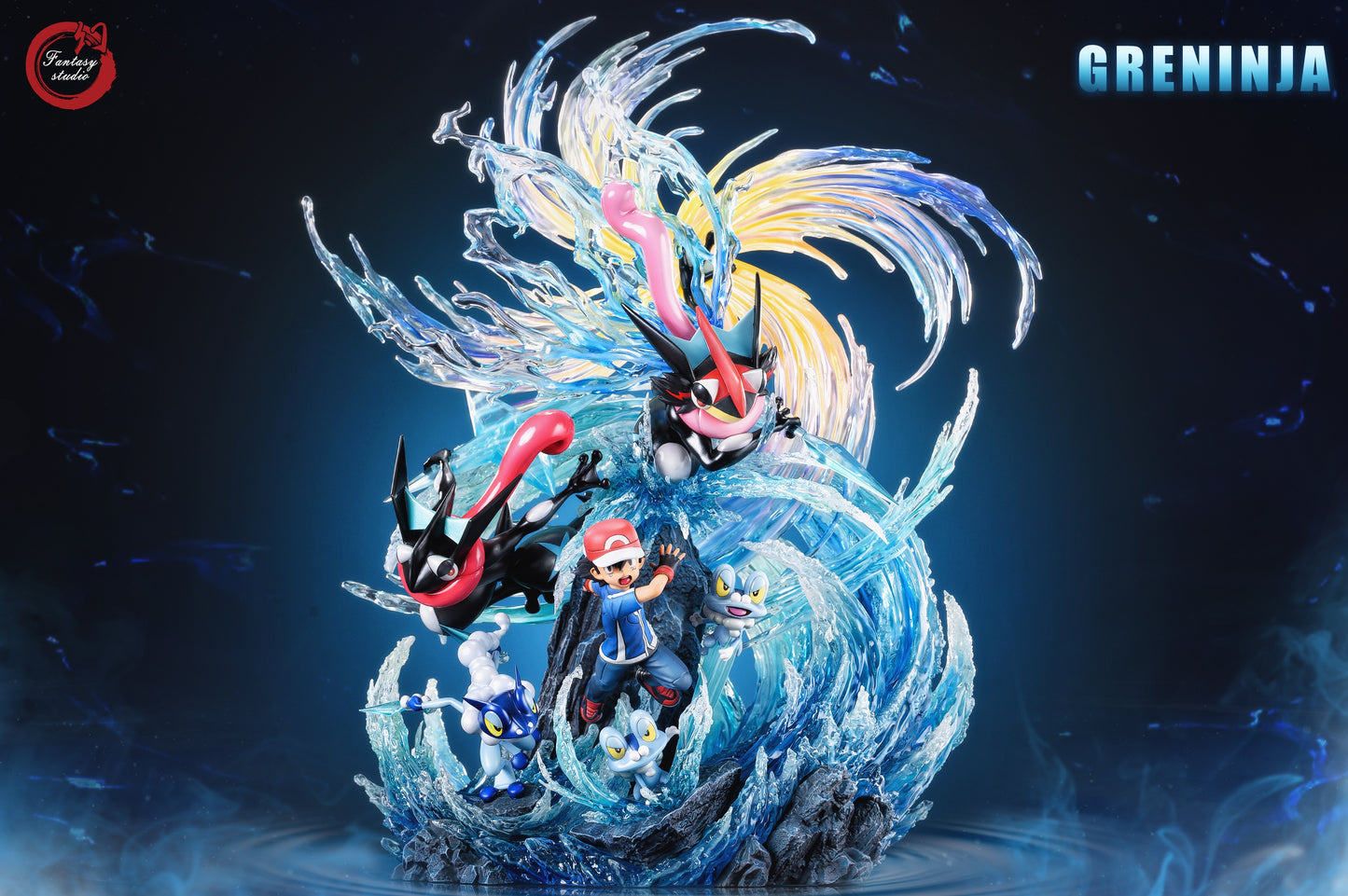 FANTASY STUDIO – POKEMON: GX EVOLUTION SERIES 12. GRENINJA FAMILY [PRE-ORDER]