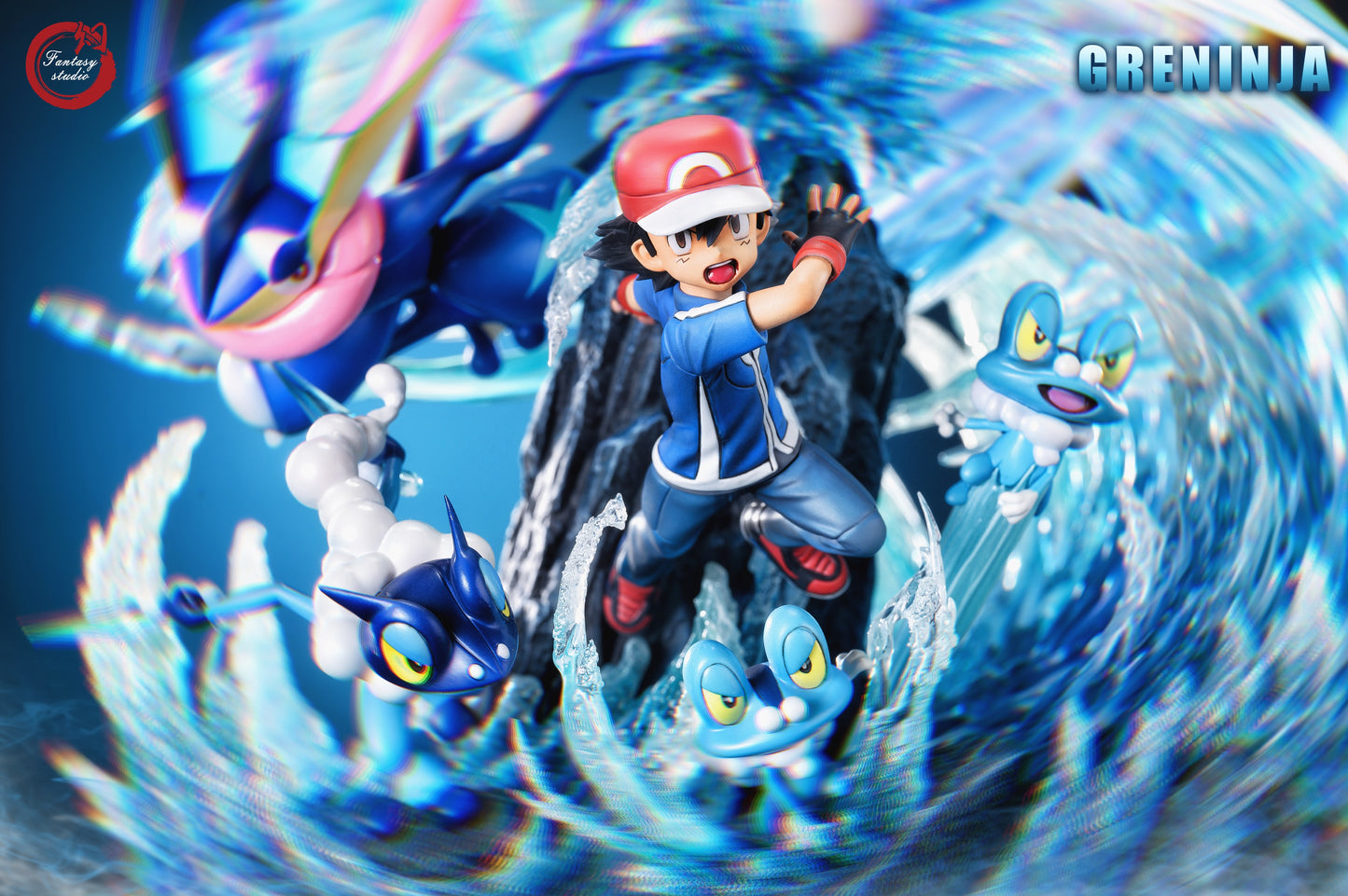 FANTASY STUDIO – POKEMON: GX EVOLUTION SERIES 12. GRENINJA FAMILY [PRE-ORDER]
