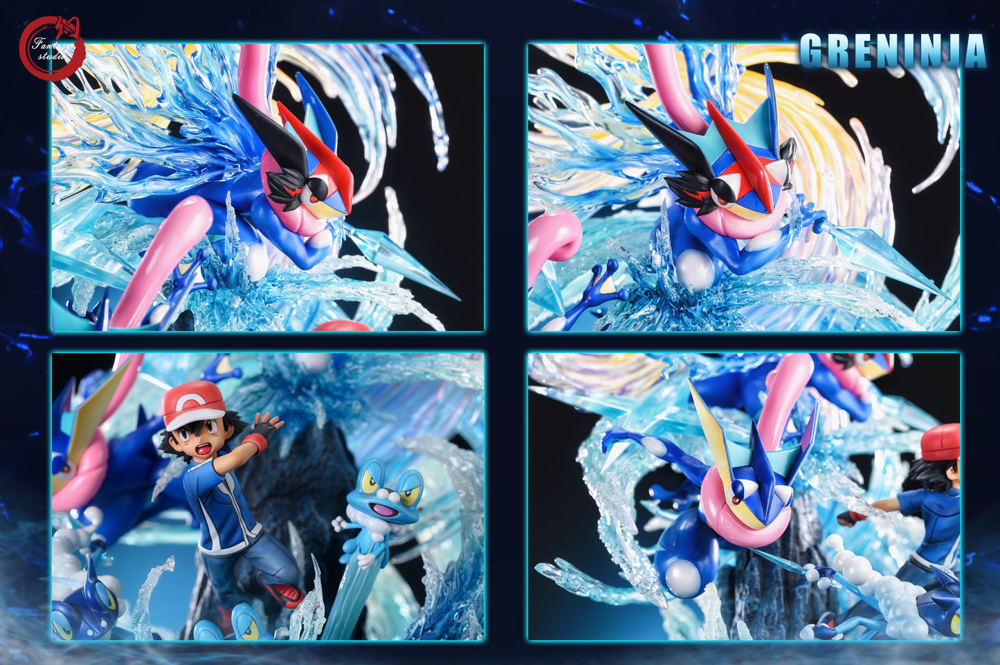 FANTASY STUDIO – POKEMON: GX EVOLUTION SERIES 12. GRENINJA FAMILY [PRE-ORDER]