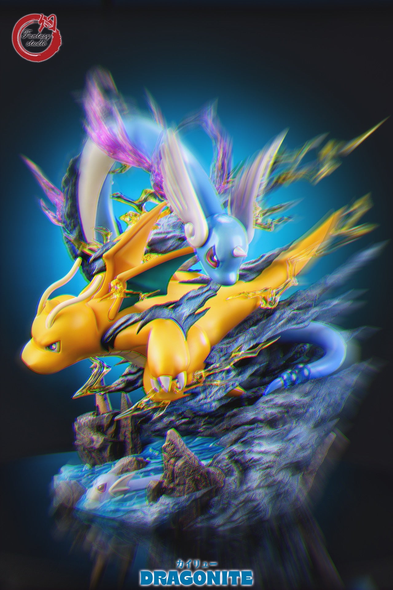 FANTASY STUDIO – POKEMON: GX EVOLUTION SERIES 14. DRAGONITE FAMILY [PRE-ORDER]