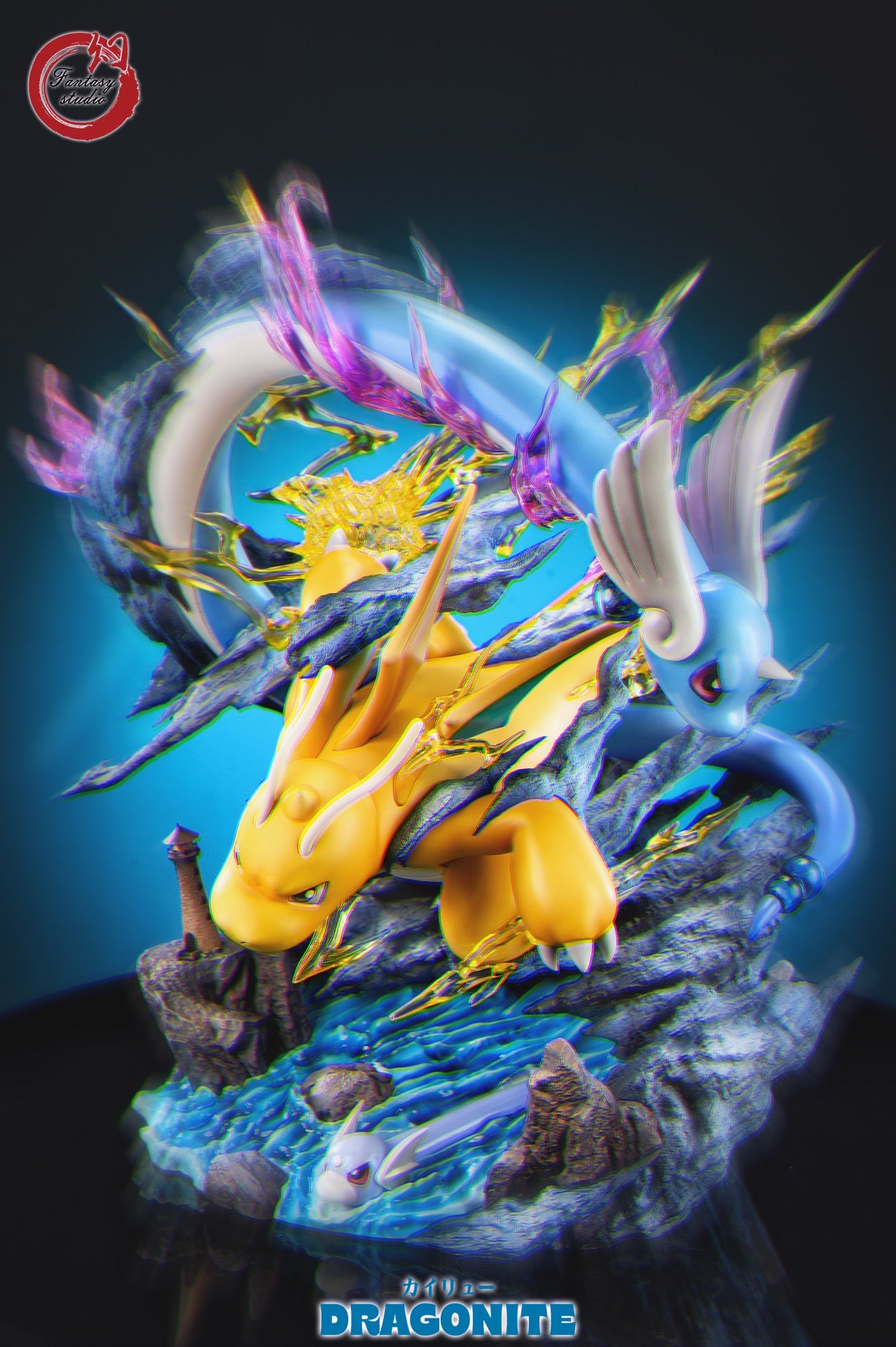 FANTASY STUDIO – POKEMON: GX EVOLUTION SERIES 14. DRAGONITE FAMILY [PRE-ORDER]