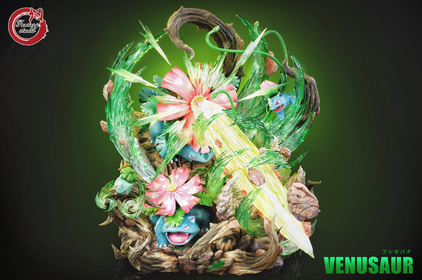 FANTASY STUDIO – POKEMON: GX EVOLUTION SERIES 15. VENUSAUR FAMILY [IN STOCK]