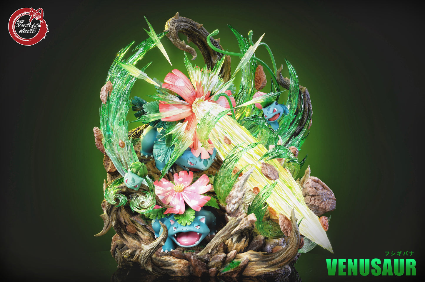 FANTASY STUDIO – POKEMON: GX EVOLUTION SERIES 15. VENUSAUR FAMILY [IN STOCK]