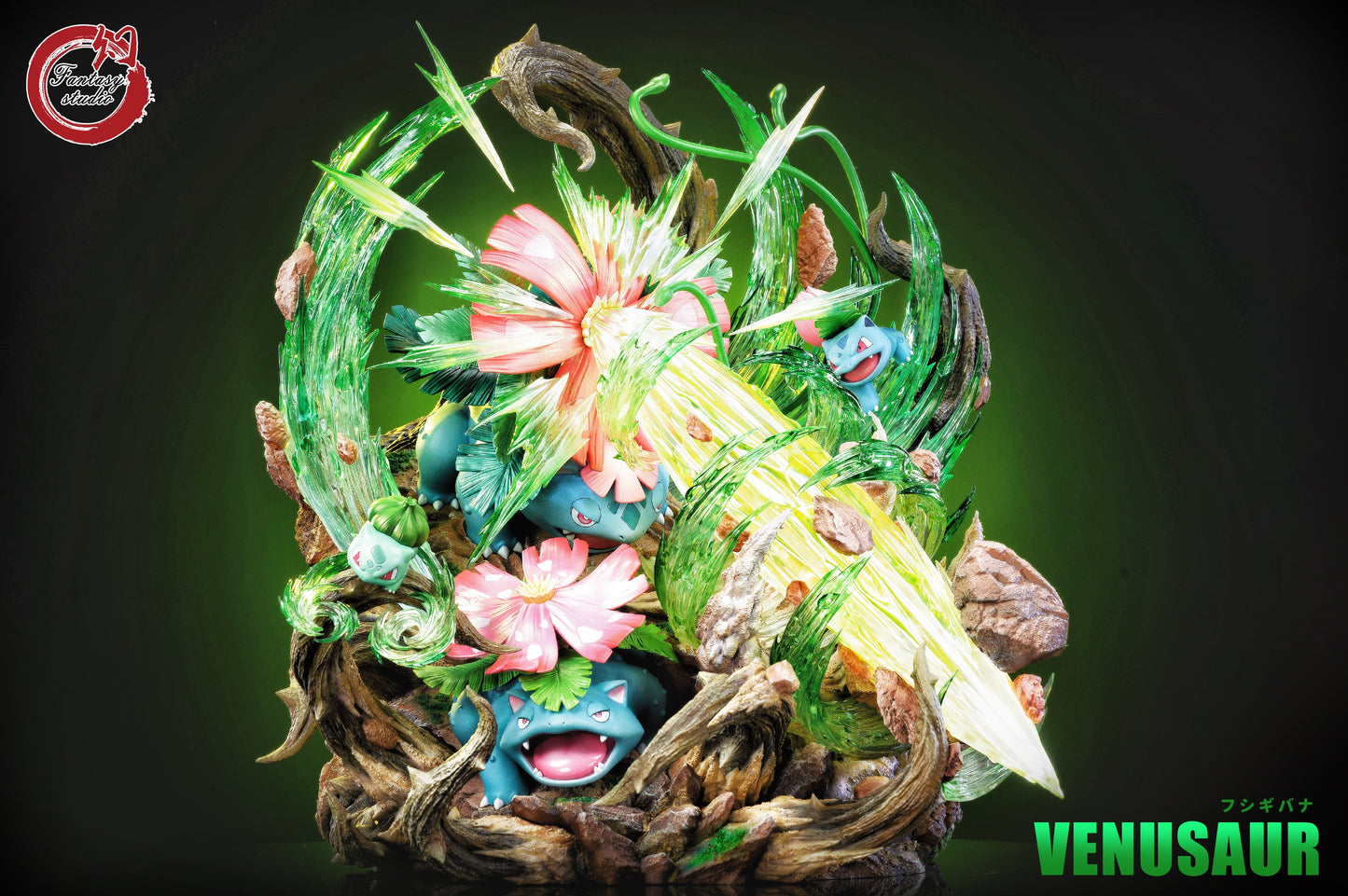 FANTASY STUDIO – POKEMON: GX EVOLUTION SERIES 15. VENUSAUR FAMILY [IN STOCK]
