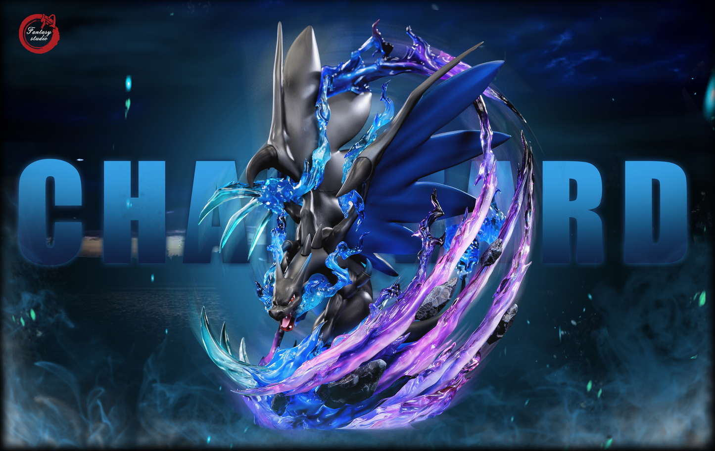 FANTASY STUDIO – POKEMON: GX EVOLUTION SERIES, MEGA CHARIZARD X [IN STOCK]