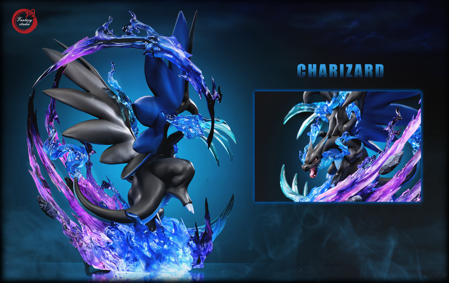 FANTASY STUDIO – POKEMON: GX EVOLUTION SERIES, MEGA CHARIZARD X [IN STOCK]