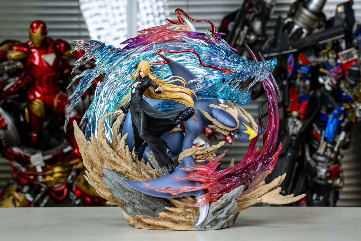 FANTASY STUDIO - POKEMON MASTERS EIGHT SERIES, CYNTHIA AND GARCHOMP 16