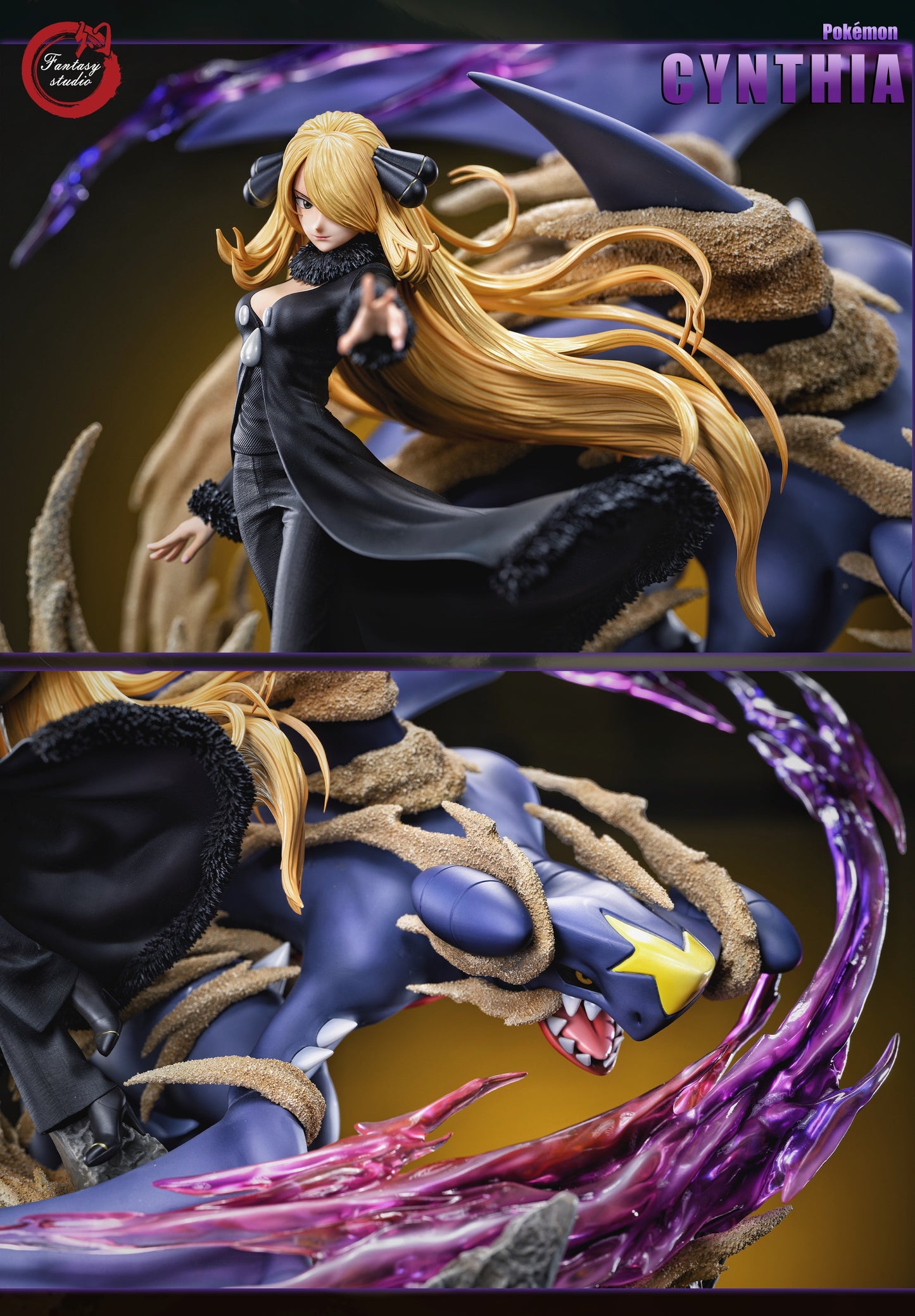 FANTASY STUDIO - POKEMON MASTERS EIGHT SERIES, CYNTHIA AND GARCHOMP 9