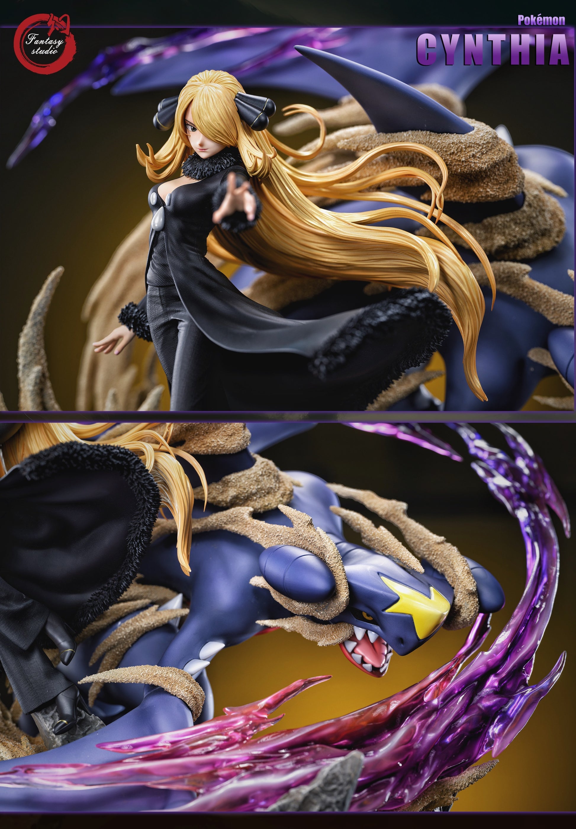 FANTASY STUDIO - POKEMON MASTERS EIGHT SERIES, CYNTHIA AND GARCHOMP 9