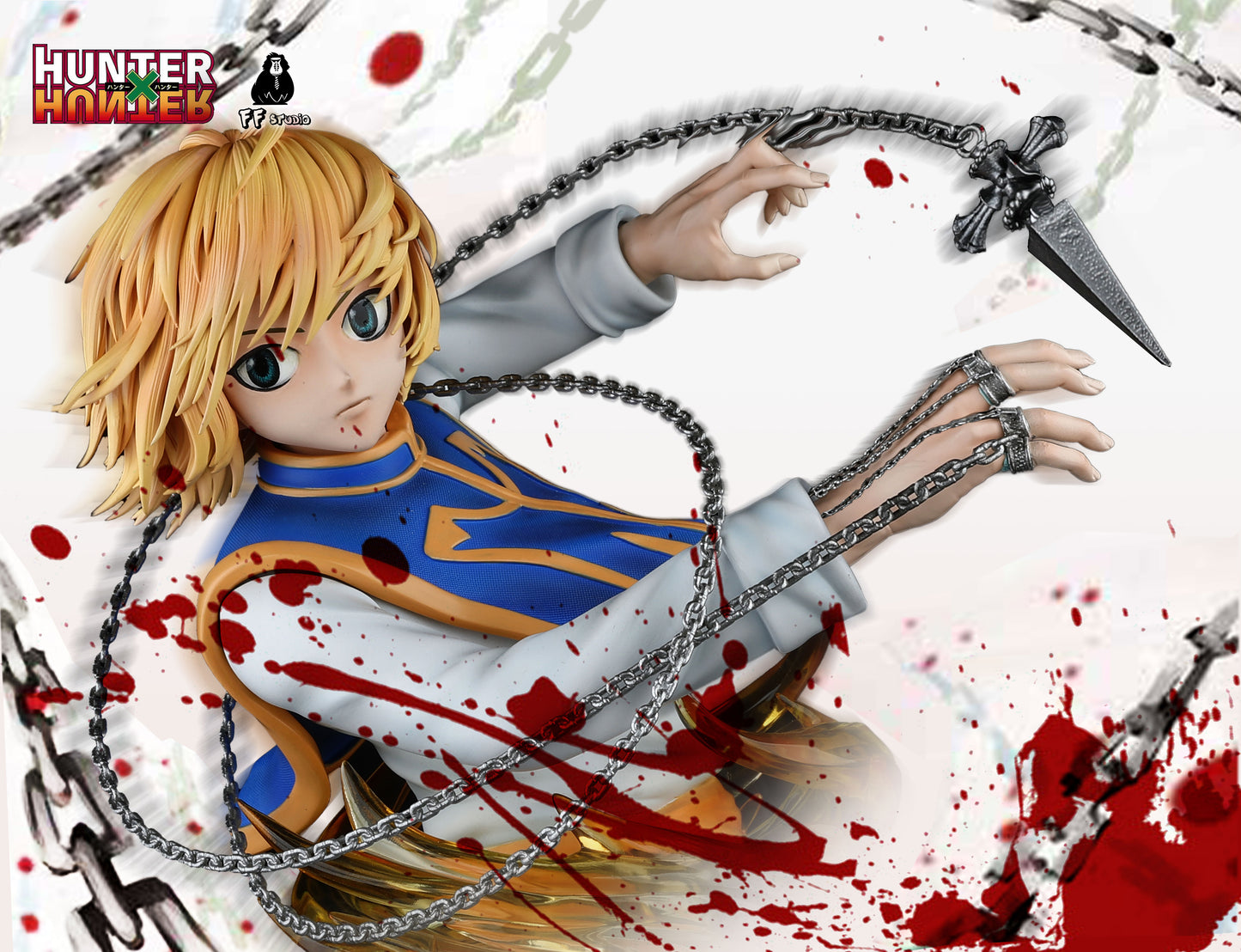 FF STUDIO – HUNTER x HUNTER: BUST SERIES 3. KURAPIKA [IN STOCK]