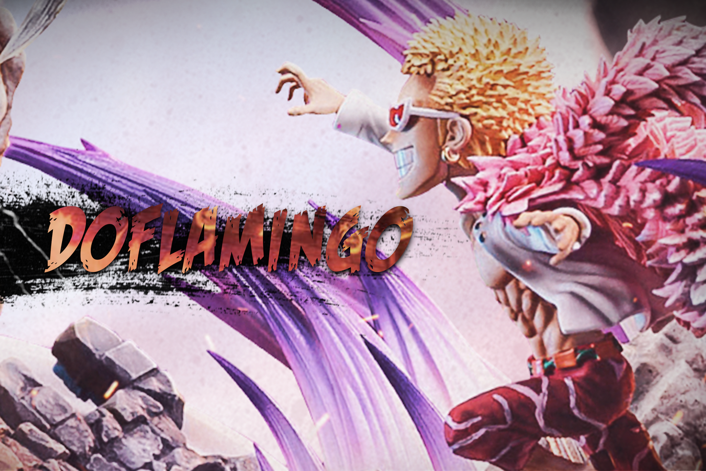 G5 STUDIO – ONE PIECE: BATTLE SERIES, GEAR FOURTH LUFFY VS AWAKENING DOFLAMINGO [PRE-ORDER]