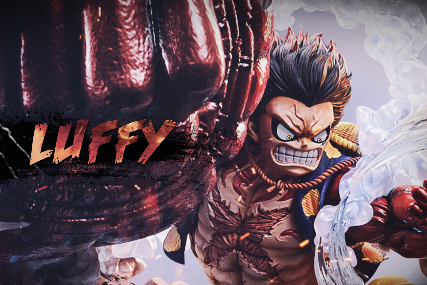 G5 STUDIO – ONE PIECE: BATTLE SERIES, GEAR FOURTH LUFFY VS AWAKENING DOFLAMINGO [PRE-ORDER]