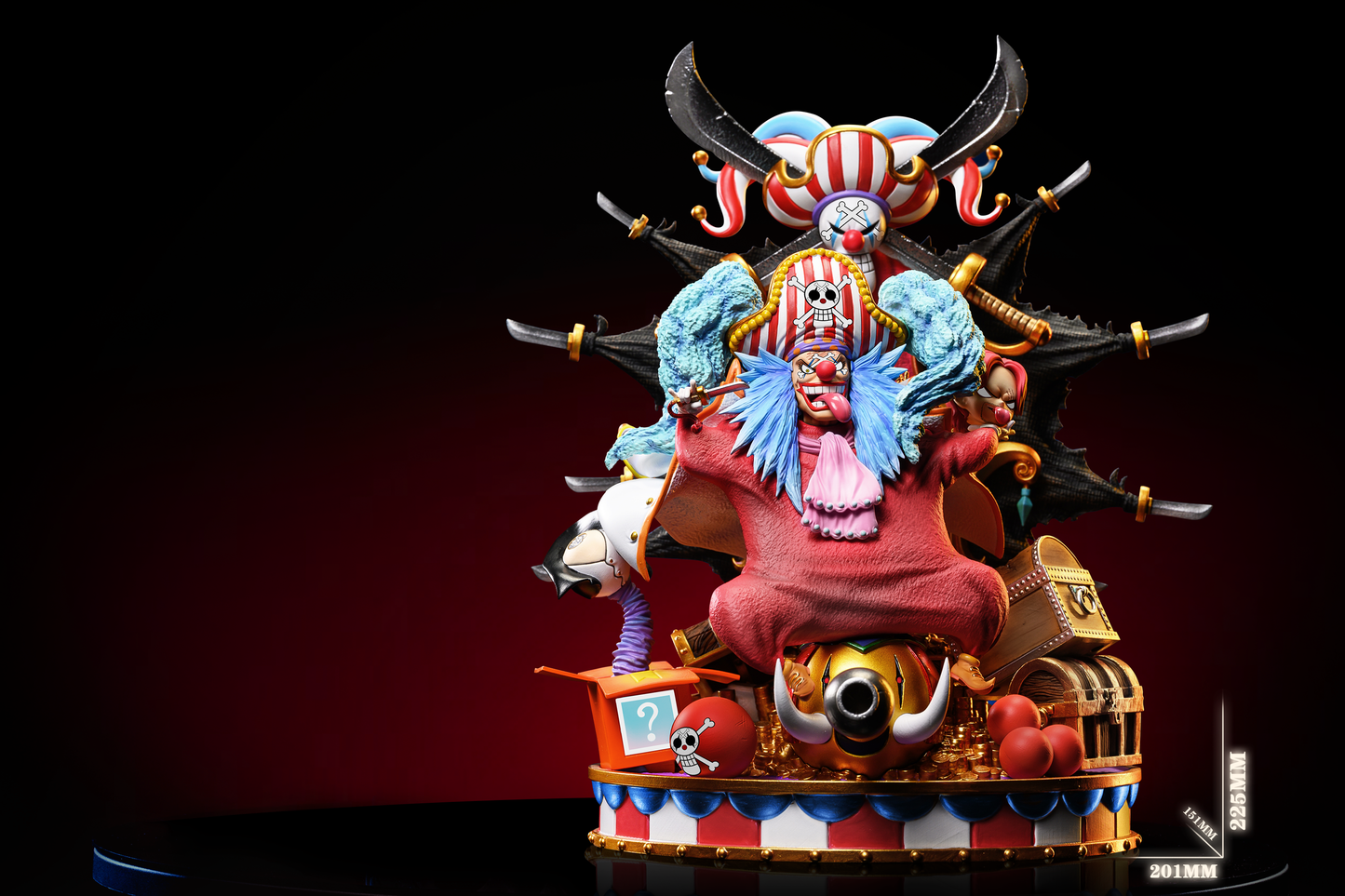 G5 STUDIO – ONE PIECE: FIVE EMPERORS, BUGGY THE CLOWN [IN STOCK]