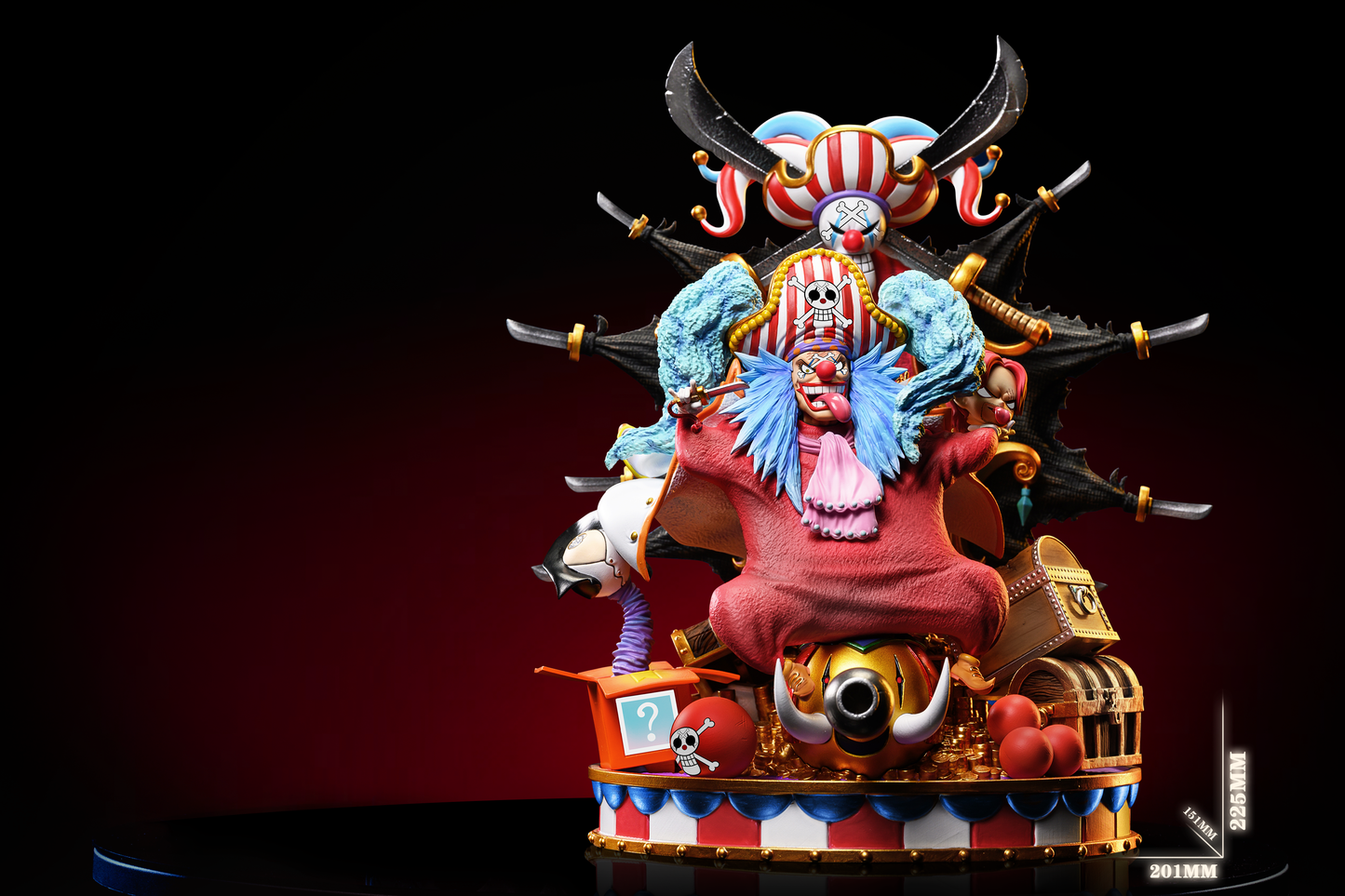 G5 STUDIO – ONE PIECE: FIVE EMPERORS, BUGGY THE CLOWN [PRE-ORDER]