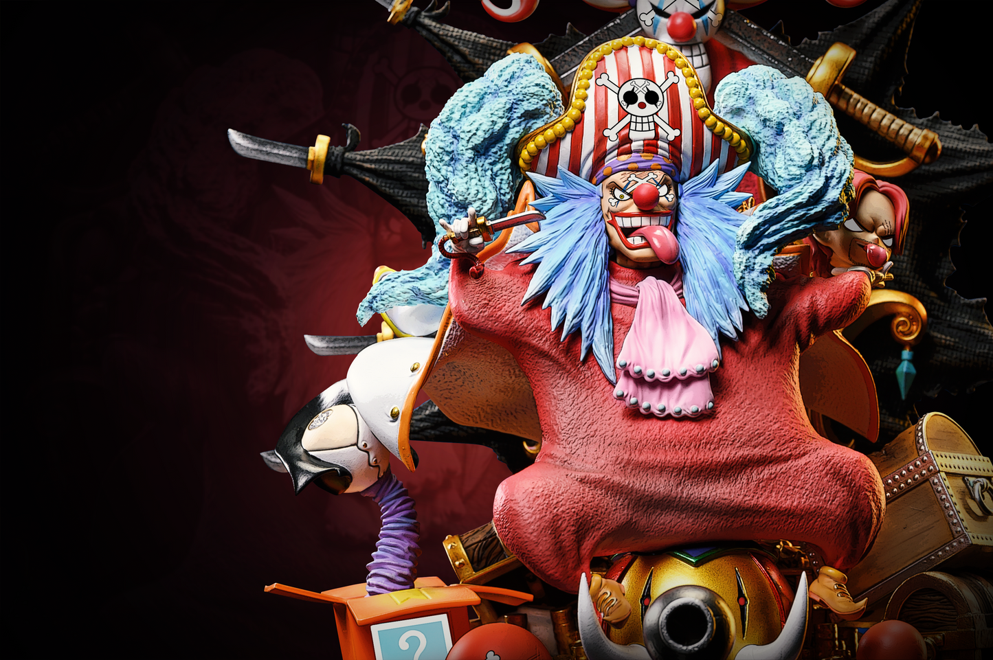 G5 STUDIO – ONE PIECE: FIVE EMPERORS, BUGGY THE CLOWN [PRE-ORDER]