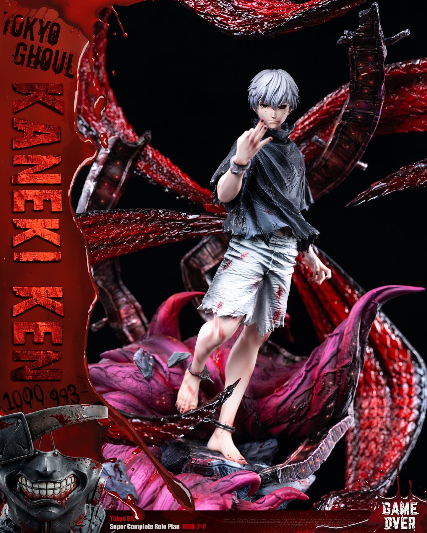 GAME OVER STUDIO - TOKYO GHOUL: KEN KANEKI [PRE-ORDER]