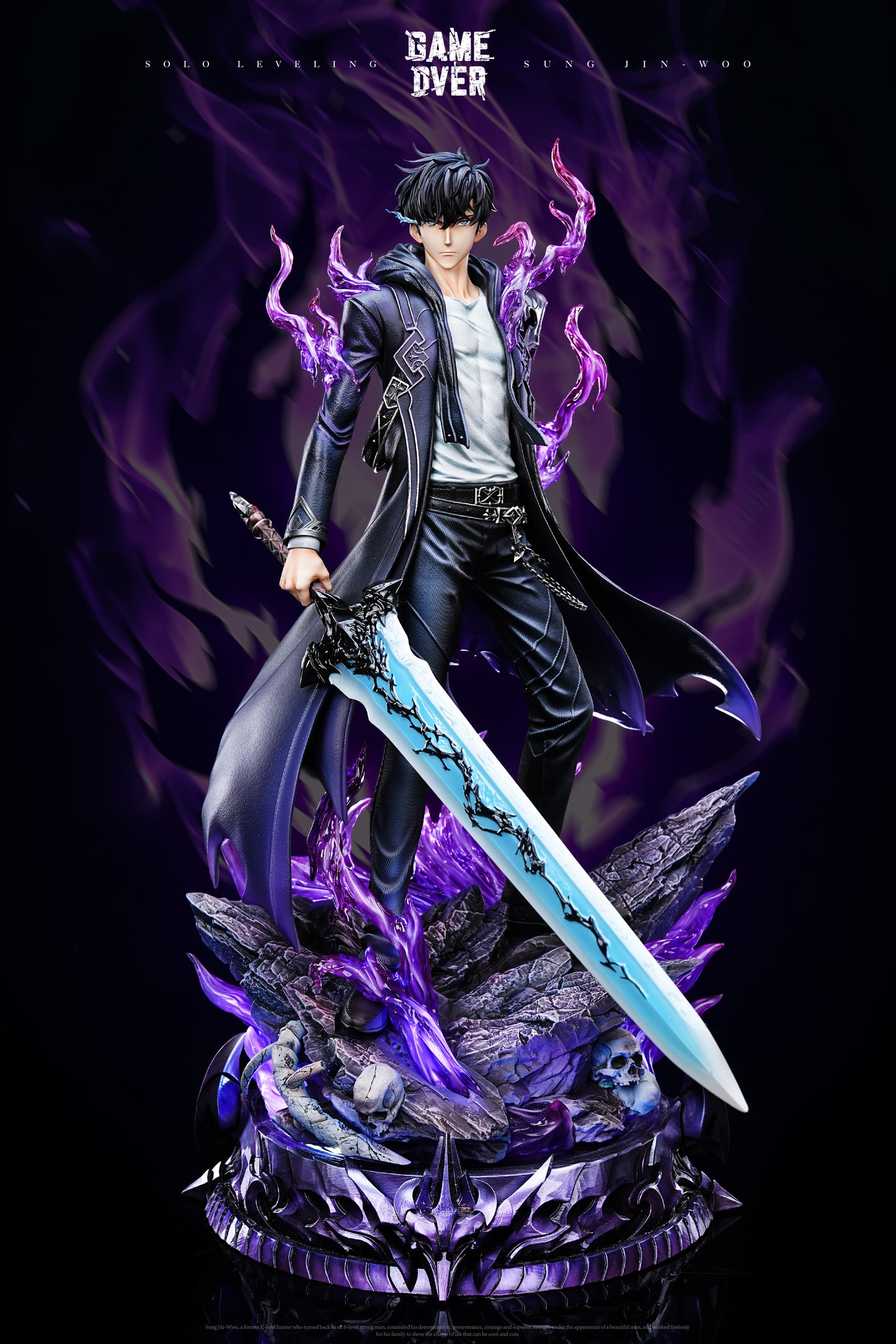 GAME OVER STUDIO – SOLO LEVELING: 1. SHADOW MONARCH, SUNG JINWOO [PRE-ORDER]