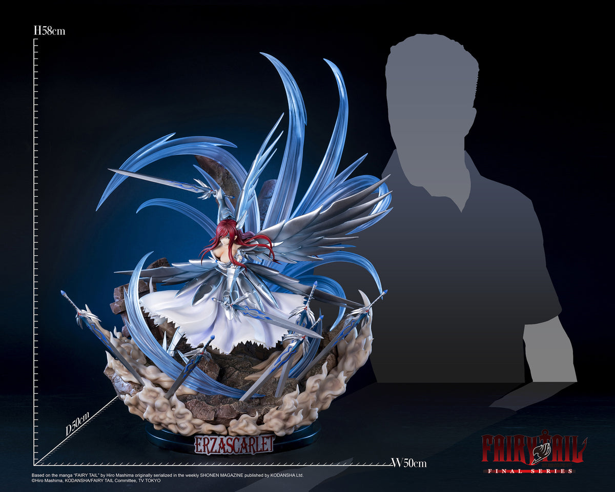 GANTAKU STUDIO – FAIRY TAIL: HEAVEN’S WHEEL ARMOR ERZA SCARLET 1/6 (LI ...
