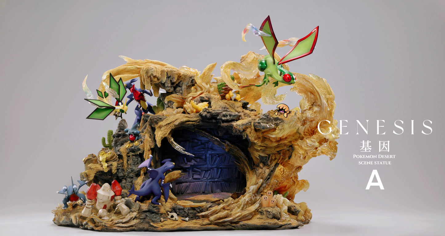 GENE STUDIO – POKEMON: DESERT SCENE [IN STOCK]
