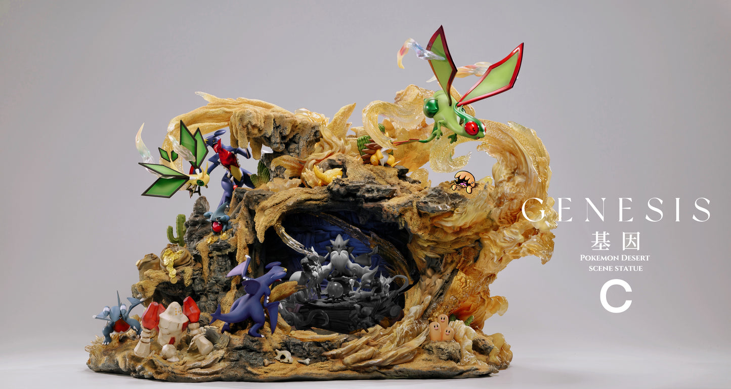 GENE STUDIO – POKEMON: DESERT SCENE [IN STOCK]