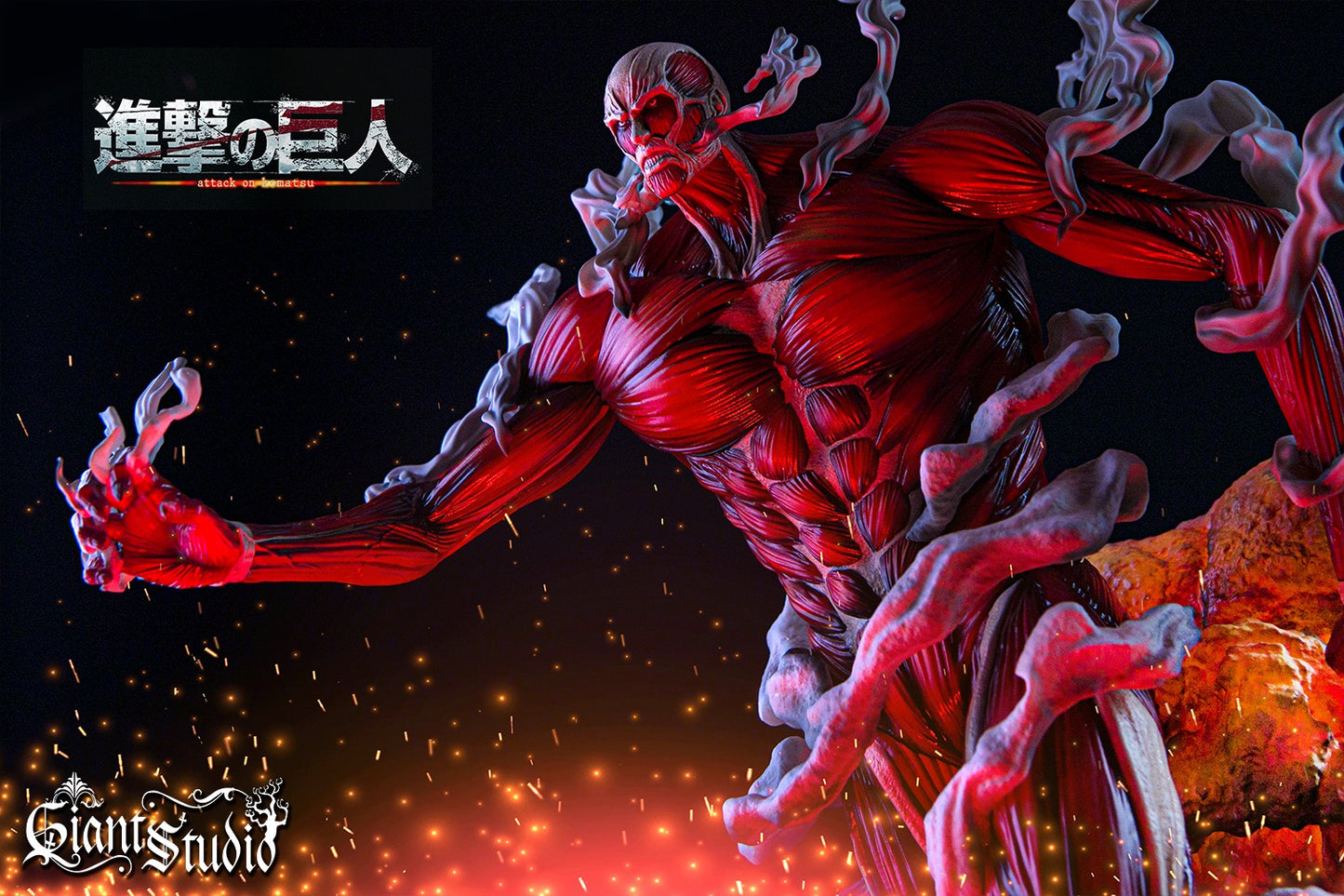 GIANT STUDIO – ATTACK ON TITAN: 5. EXPLOSIVE TRANSFORMATION COLOSSAL TITAN [IN STOCK]