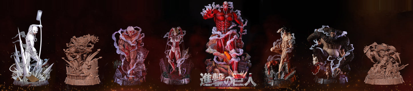 GIANT STUDIO – ATTACK ON TITAN: 5. EXPLOSIVE TRANSFORMATION COLOSSAL TITAN [IN STOCK]