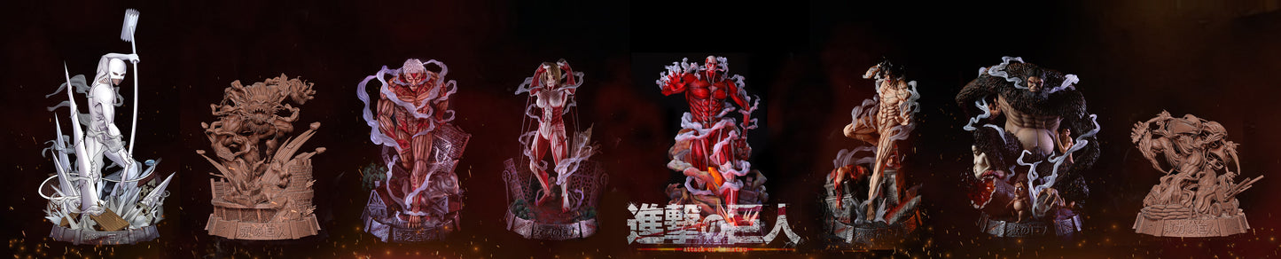 GIANT STUDIO – ATTACK ON TITAN: 5. EXPLOSIVE TRANSFORMATION COLOSSAL TITAN [IN STOCK]