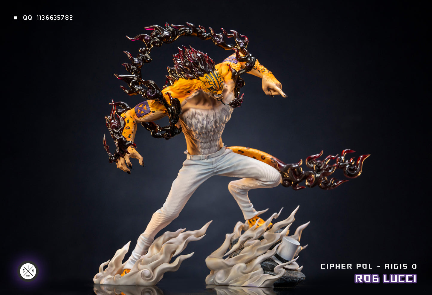GIN STUDIO – ONE PIECE: BATTLE SERIES, NIKA LUFFY VS ROB LUCCI [IN STOCK]
