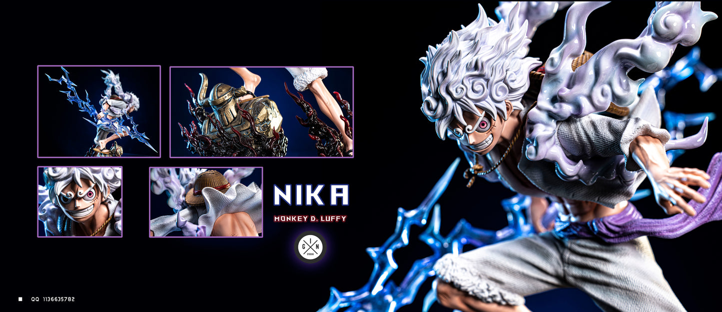GIN STUDIO – ONE PIECE: BATTLE SERIES, NIKA LUFFY VS ROB LUCCI [IN STOCK]