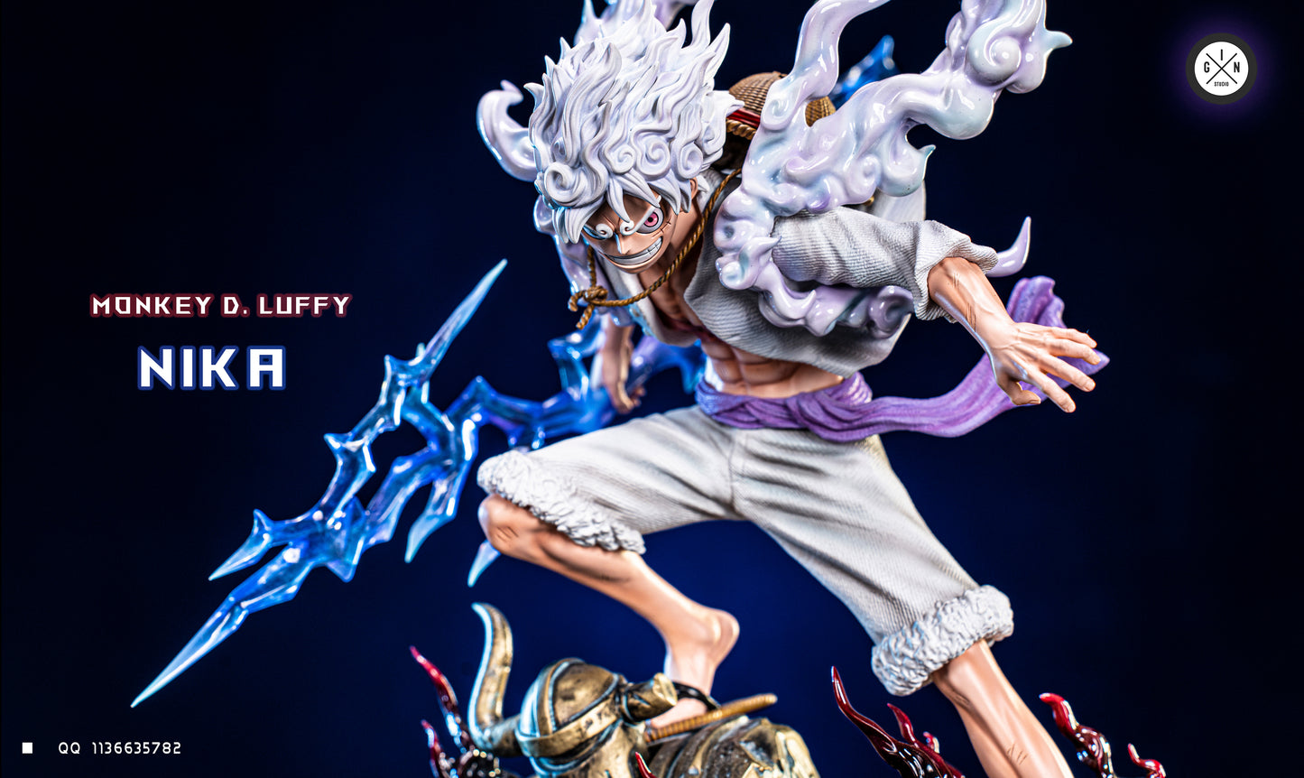 GIN STUDIO – ONE PIECE: BATTLE SERIES, NIKA LUFFY VS ROB LUCCI [IN STOCK]