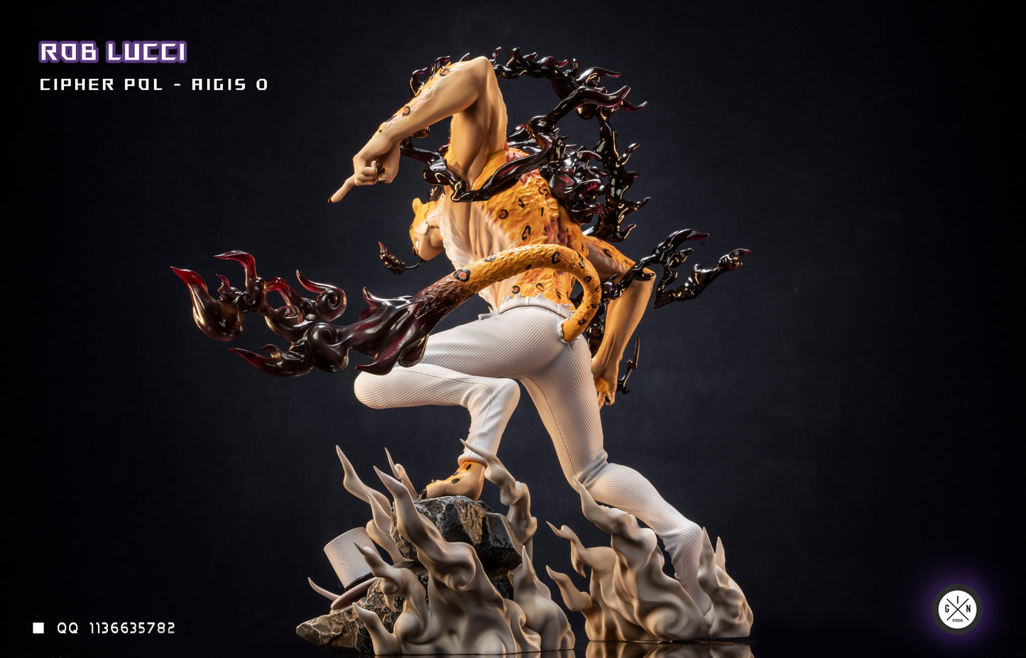 GIN STUDIO – ONE PIECE: BATTLE SERIES, NIKA LUFFY VS ROB LUCCI [IN STOCK]