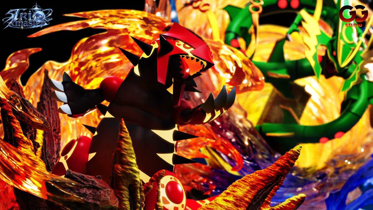GUGU STUDIO - POKEMON MEGA RAYQUAZA, PRIMAL GROUDON AND PRIMAL KYOGRE 3
