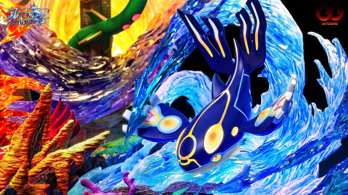 GUGU STUDIO - POKEMON MEGA RAYQUAZA, PRIMAL GROUDON AND PRIMAL KYOGRE 4