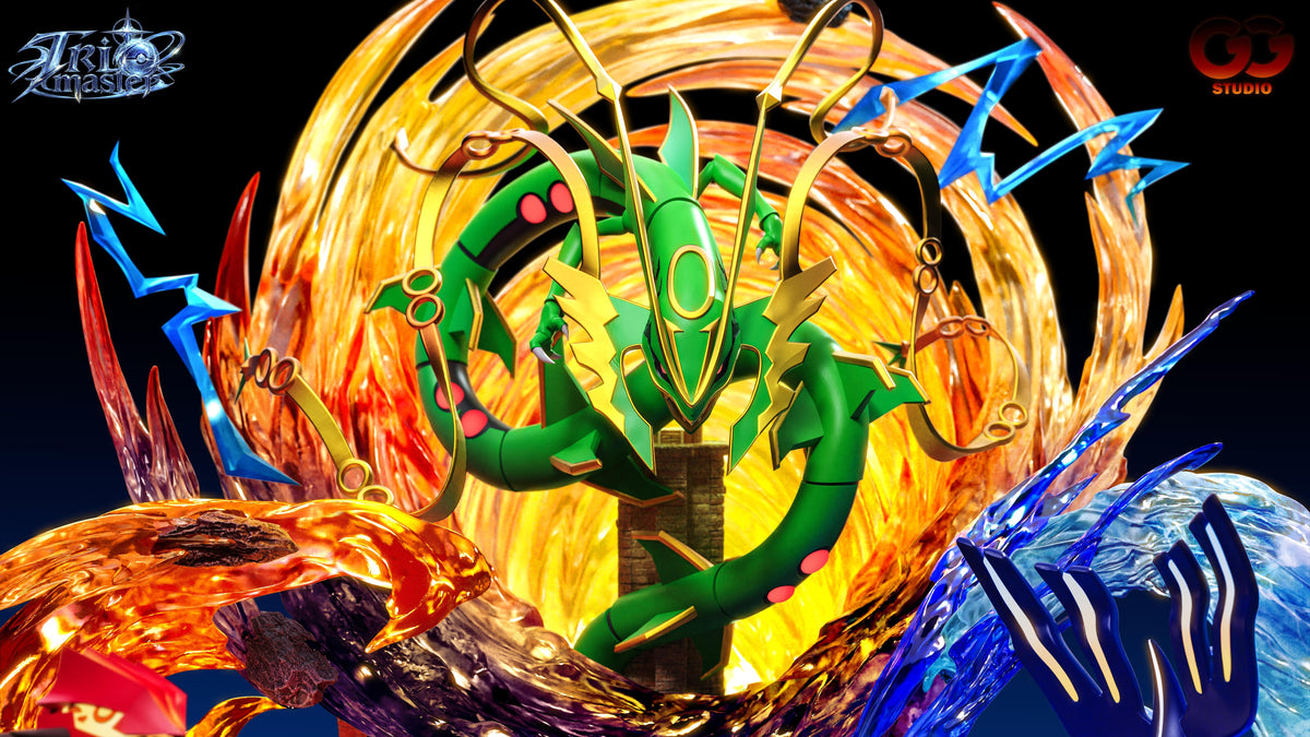 GUGU STUDIO - POKEMON MEGA RAYQUAZA, PRIMAL GROUDON AND PRIMAL KYOGRE 5
