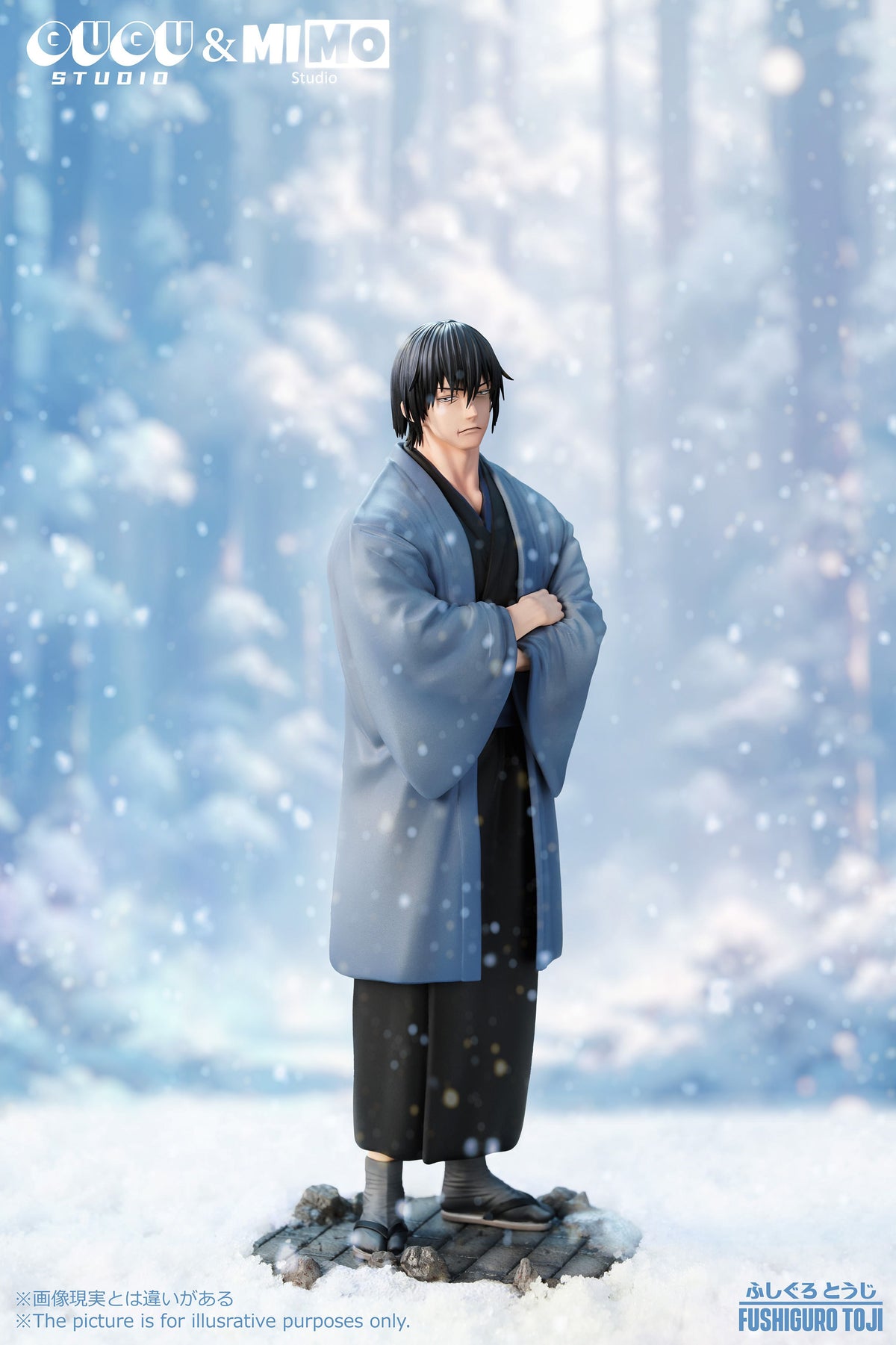 GUGU x MIMO STUDIO - JUJUTSU KAISEN SNOW ENCOUNTER TOJI 1