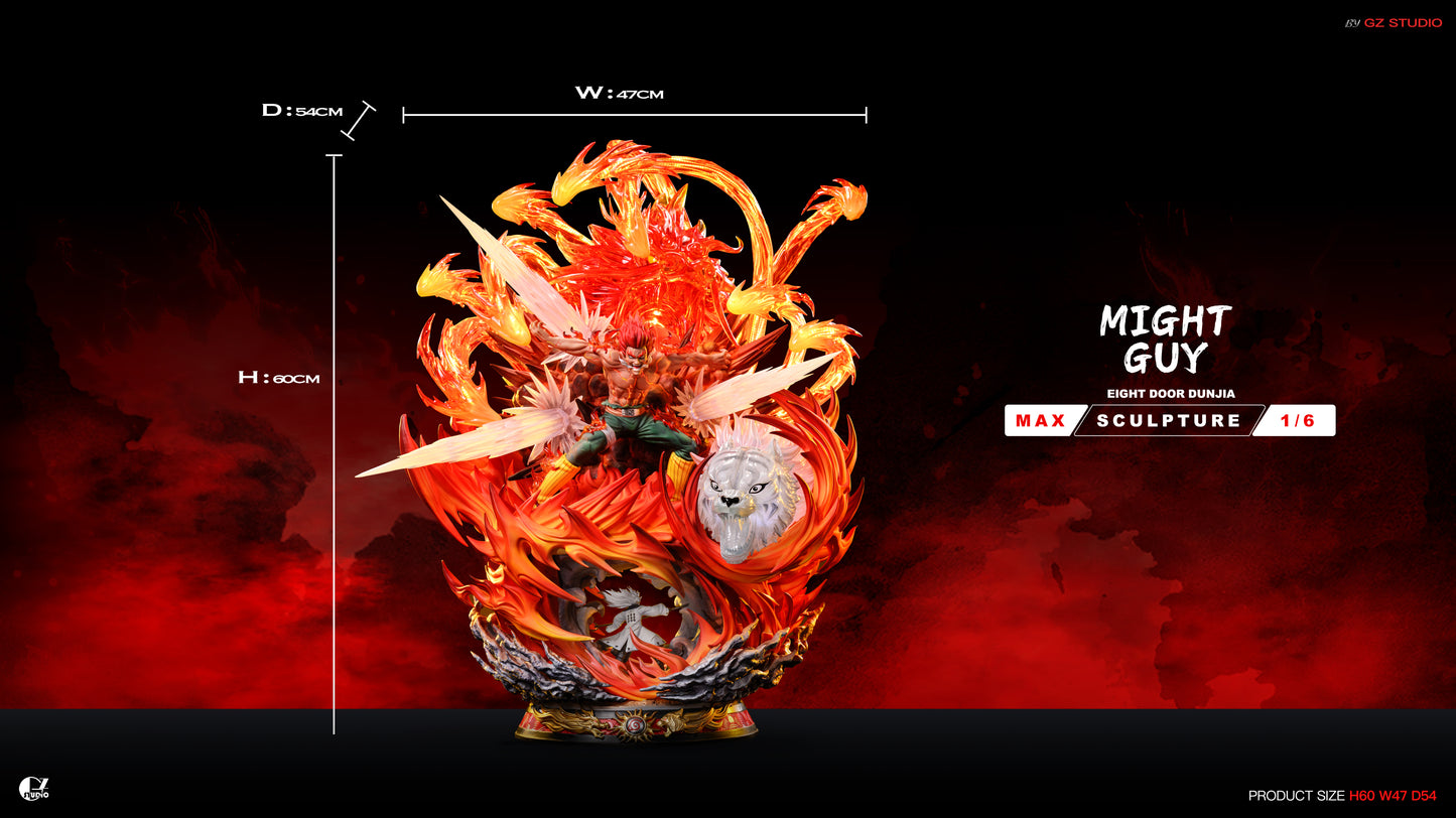 GZ STUDIO – NARUTO: FIFTH ANNIVERSARY EIGHTH GATE NIGHT GUY [PRE-ORDER]