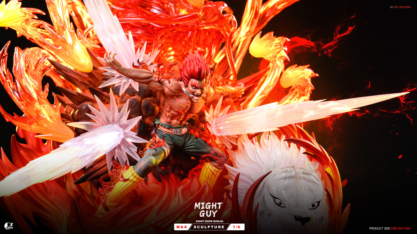 GZ STUDIO – NARUTO: FIFTH ANNIVERSARY EIGHTH GATE NIGHT GUY [PRE-ORDER]