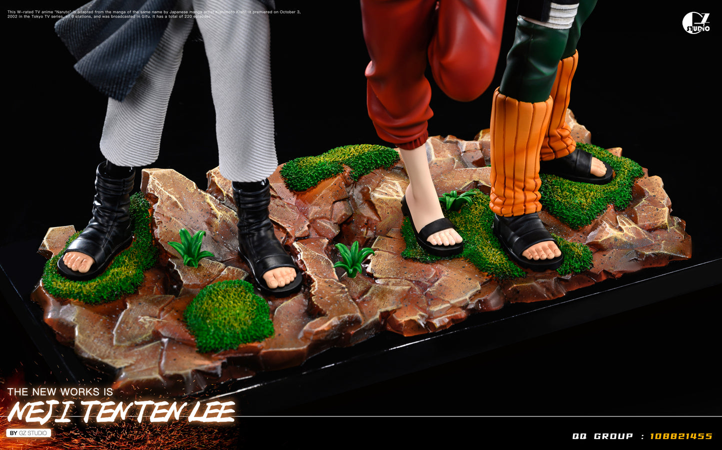 GZ STUDIO – NARUTO: KONOHA 12 SERIES 1. TEAM 3 (GUY) [PRE-ORDER]