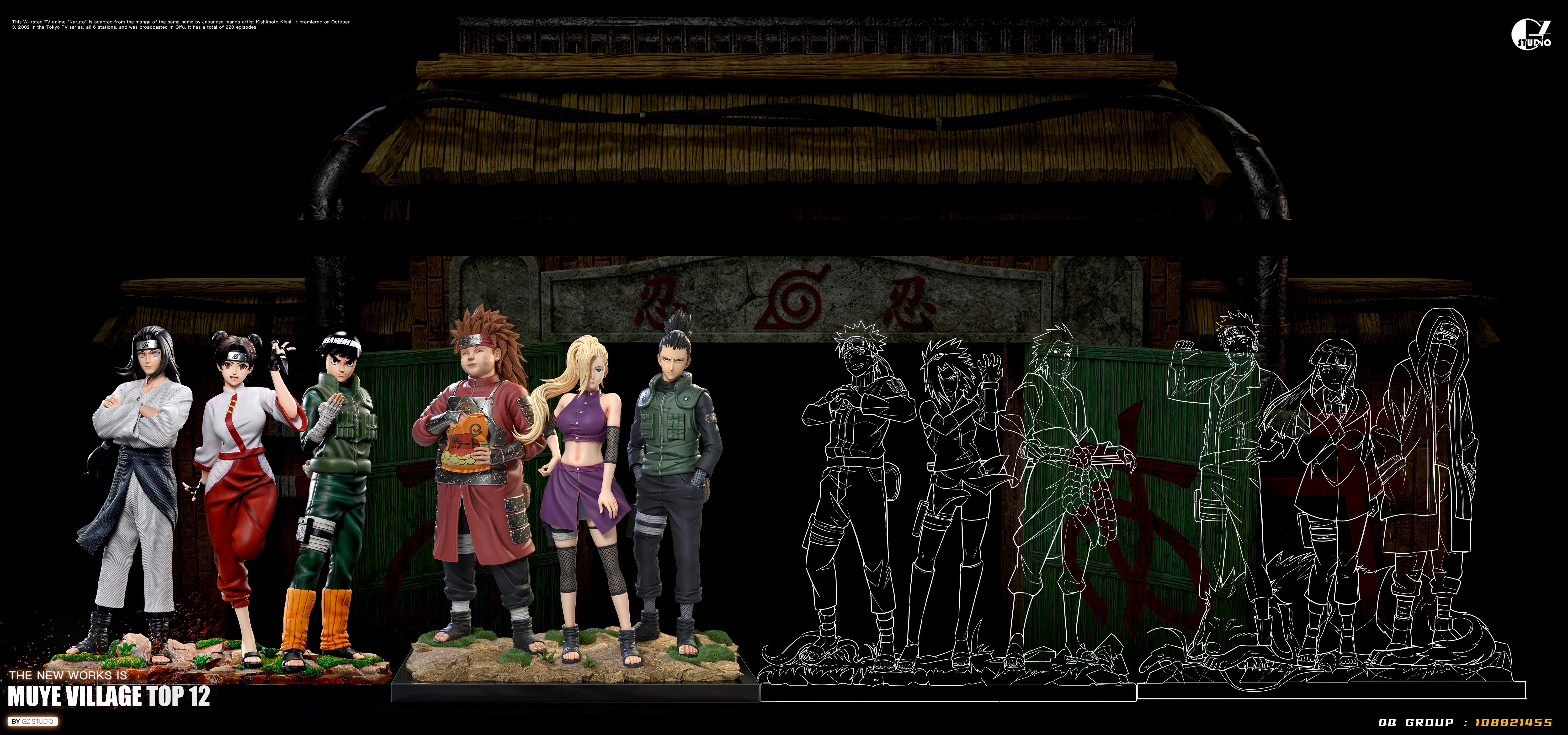 GZ STUDIO – NARUTO: KONOHA 12 SERIES 2. TEAM 10 (ASUMA